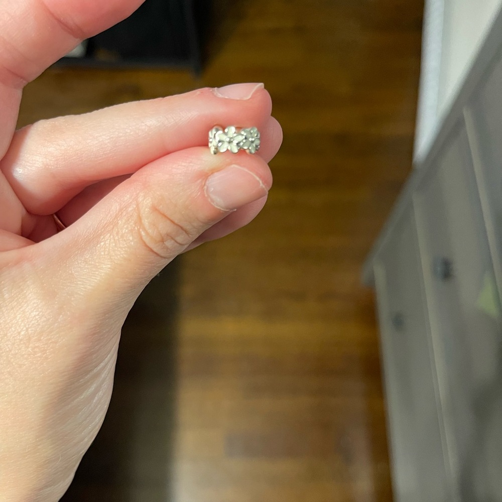 Pandora Silver Floral Bracelet